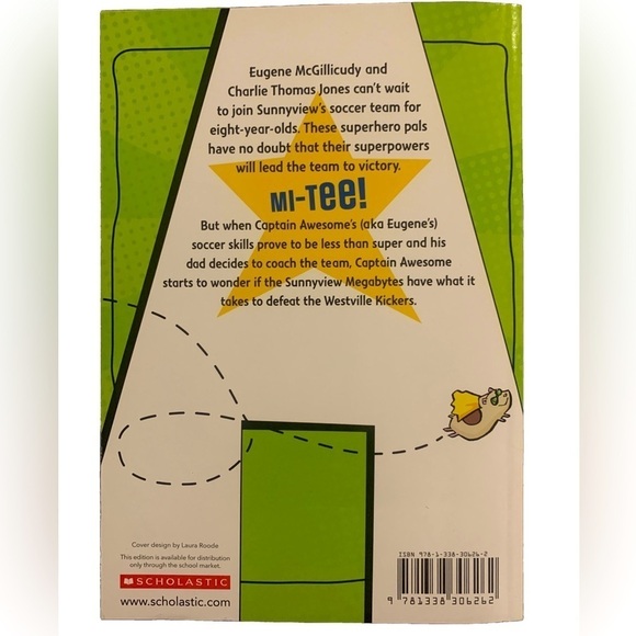 Scholastic Captain Awesome Soccer Star Kids Book by Stan Kirby - Picture 3 of 3